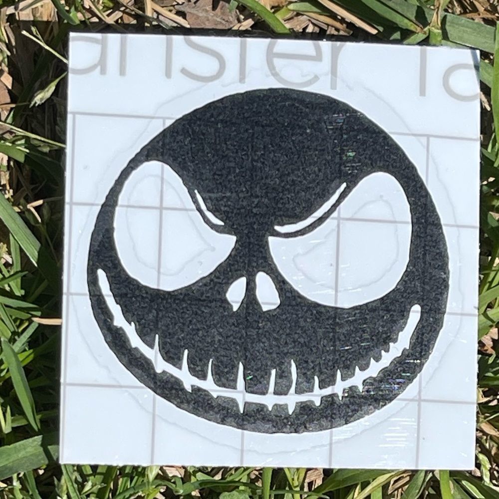 Jack Skeleton Decal 2.5 x 2.5 Inches